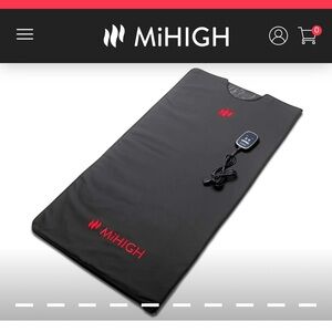 MiHigh Infrared Sauna Blanket + experience kit